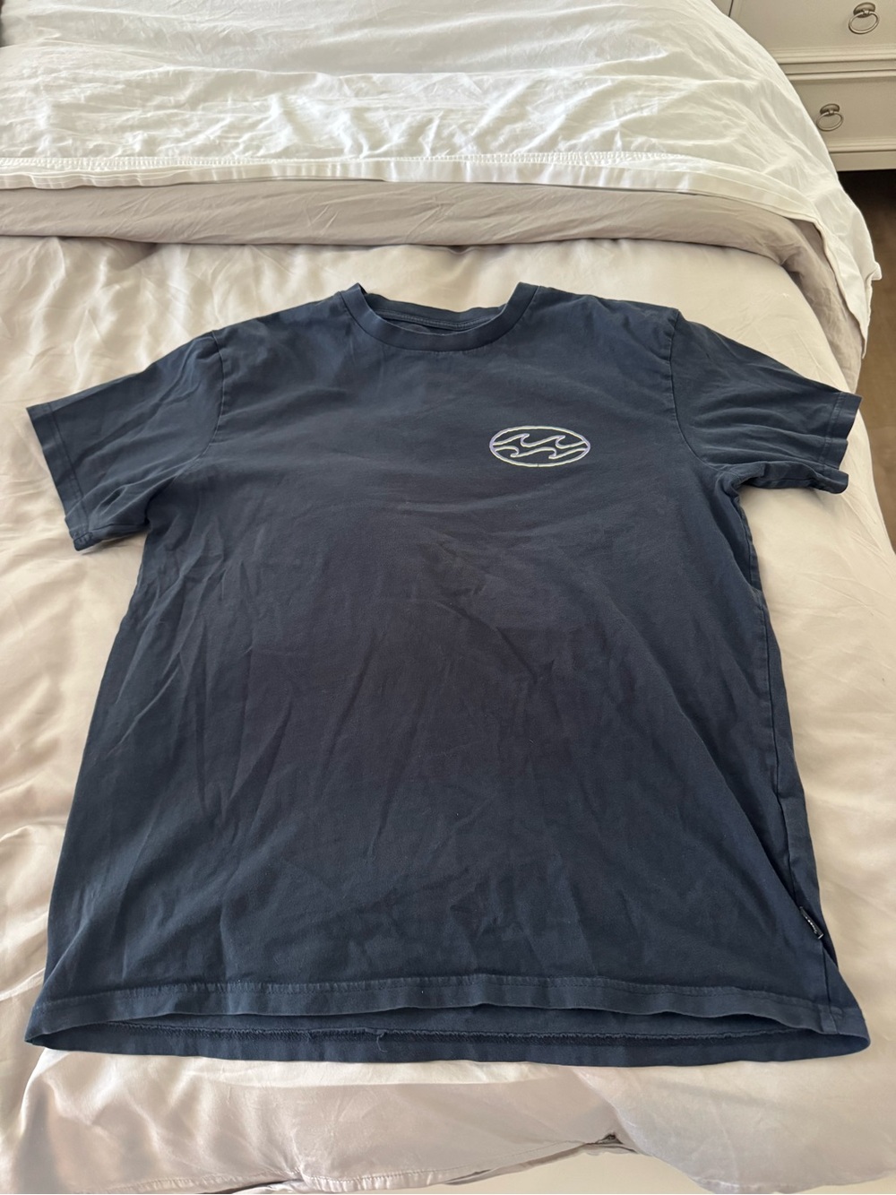 Billabong Navy Short Sleeve Logo Tee